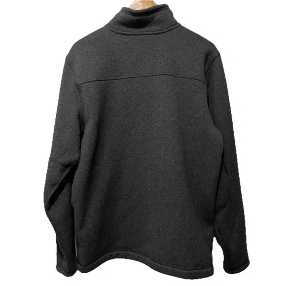 The North Face Men’s Large Gray 1/4 Zip Sweater Fleece Casual Activewear - Picture 5 of 7